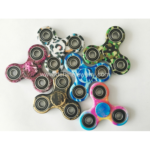 Fidget Spinner Toy Finger Spinner ABS Printed Camo Spinner